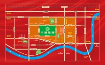 中城绿洲交通区位图