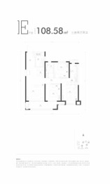 梅溪悦章3室2厅1厨2卫建面108.58㎡