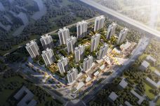 东部美的城三期公园里[荷塘]