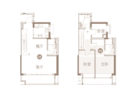 5栋建面复式98平03户型