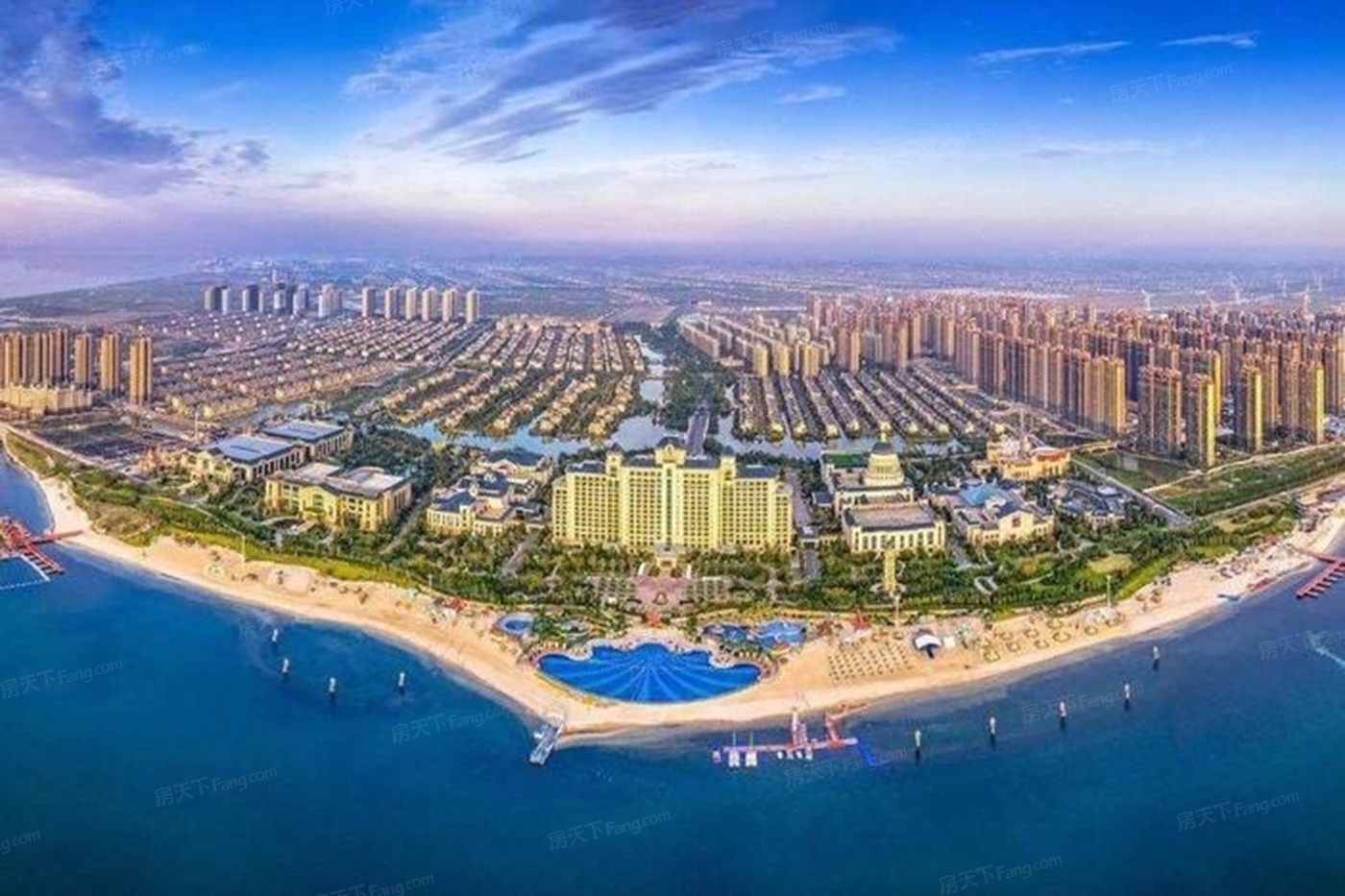 恒大海上威尼斯实景图