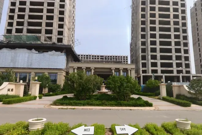 城投绿城诚园实景图