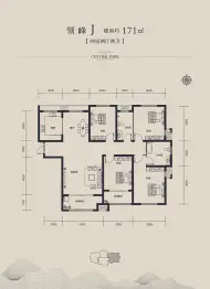 国仕山4室2厅1厨2卫建面171.0㎡