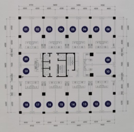 环亚高铁芯城1室1厅1厨1卫建面40.00㎡