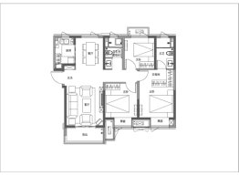 弘阳府3室2厅1厨2卫建面110.00㎡