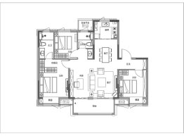 弘阳府3室2厅1厨2卫建面120.00㎡