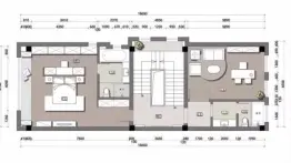 苏通一号3室2厅1厨4卫建面317.00㎡