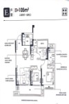 万创东方樾105平米户型图