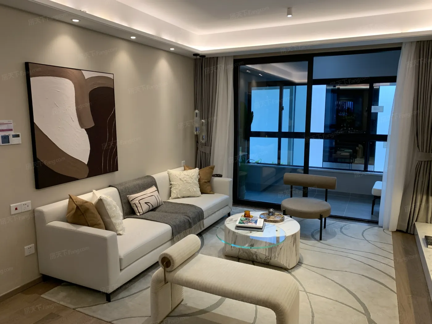 21/ 21 96平米样板间客厅