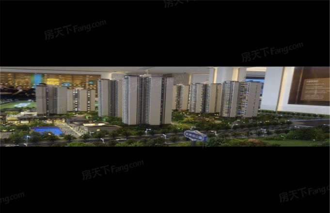碧桂园旌湖上镜实景图