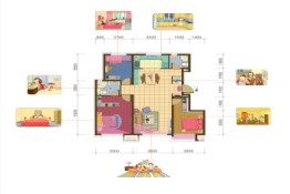 金科·集美东方3室2厅1厨2卫建面111.0㎡