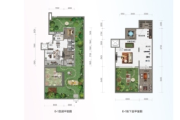 汇置·尚樾2室2厅1厨2卫建面97.00㎡