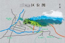 鳌山·云著区位图