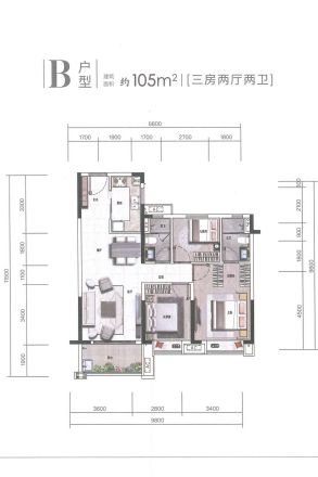 中山古镇雅居乐花园户型图