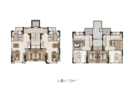 中建璟秀3室2厅1厨2卫建面119.00㎡