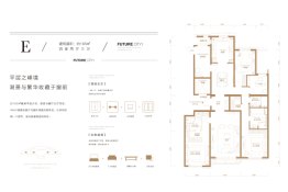 孔雀城大湖4室2厅1厨3卫建面185.00㎡