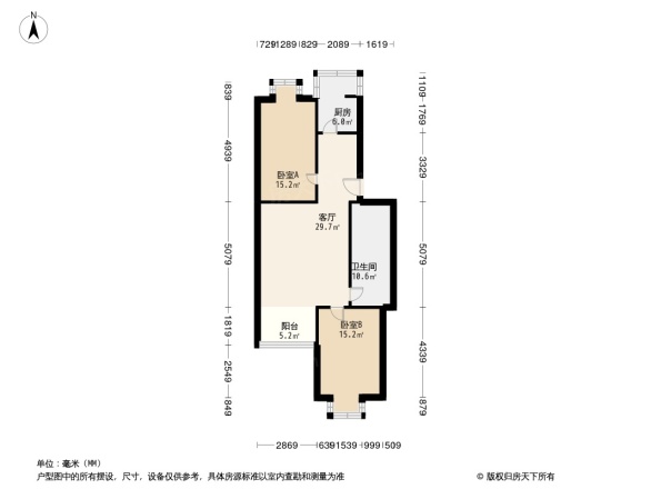 天泰新景家园户型图