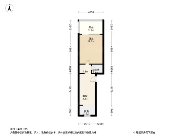 安慧北里逸园户型图