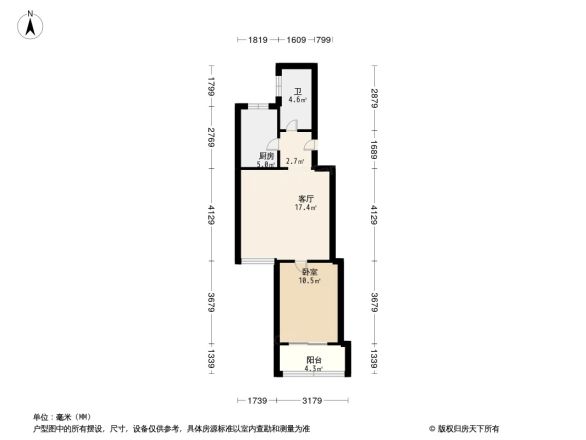 草桥欣园四区户型图