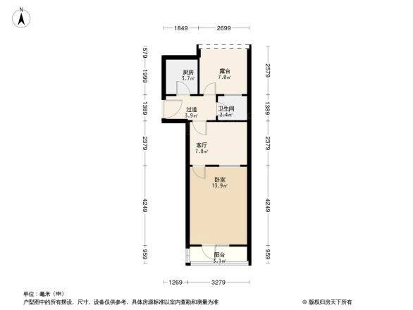 平乐园小区户型图