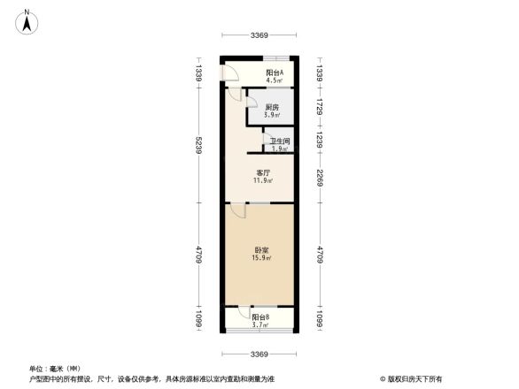 泥洼路5号院户型图