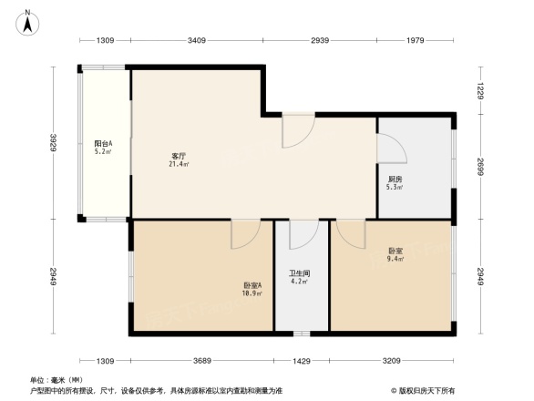 天秀花园安和园户型图