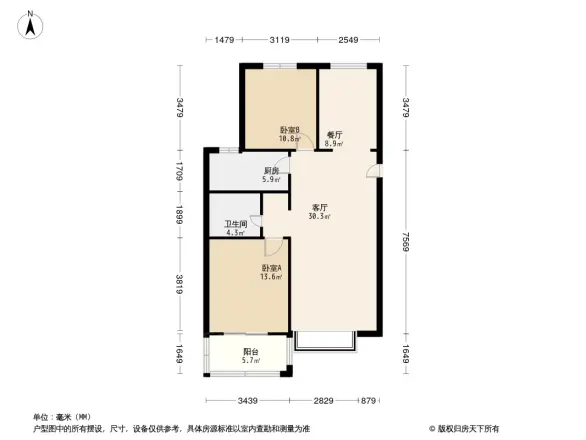 金隅花石匠户型图