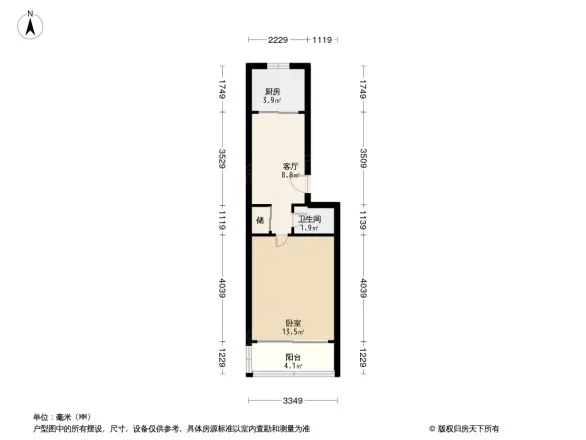安慧北里逸园户型图