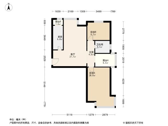 融景城东区户型图