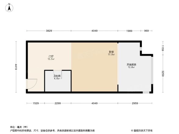 天下儒寓户型图