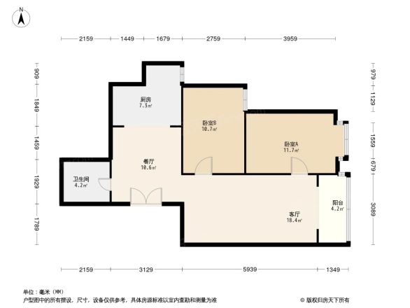 九龙花园户型图