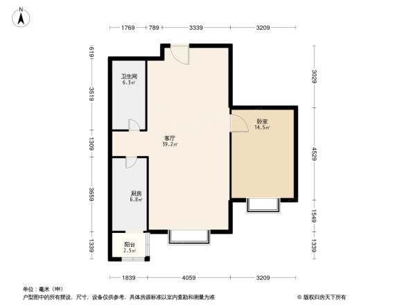 润枫锦尚户型图