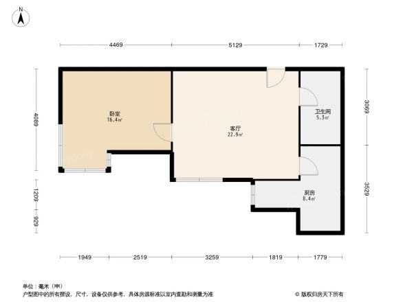 九龙花园户型图