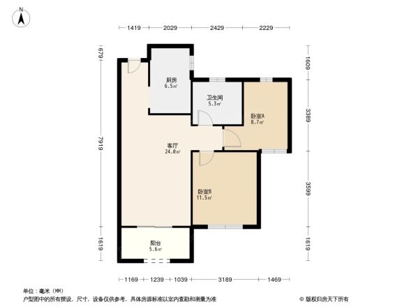 大园新城户型图