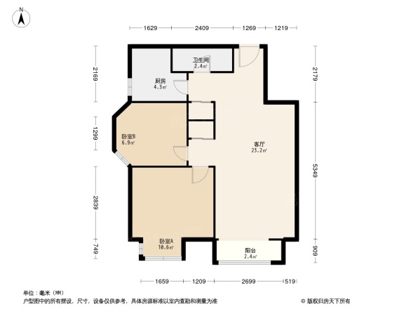 首开国风美仑户型图