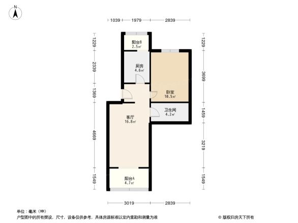 双高花园户型图