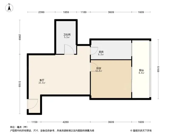 方华苑户型图