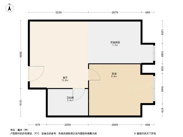 美利山户型图