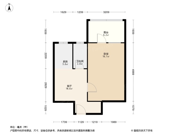 花家地小区户型图