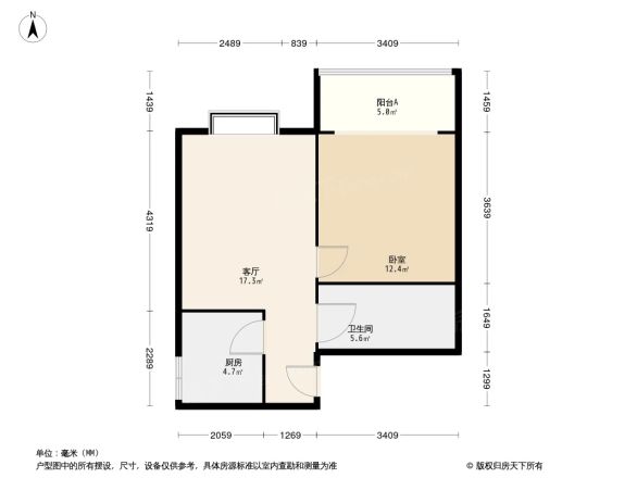 首座绿洲户型图