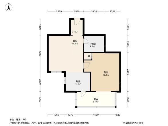 草桥欣园三区户型图