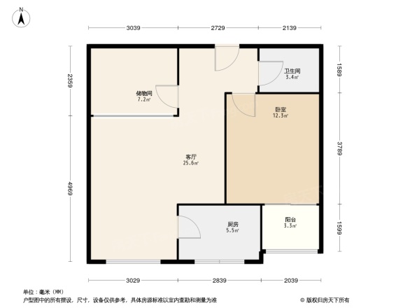 名佳花园三区户型图
