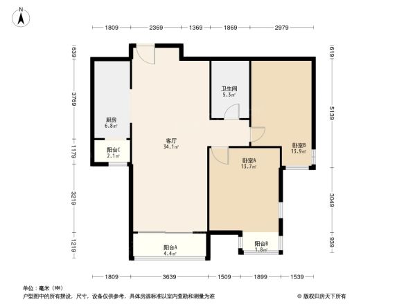 融景城东区户型图