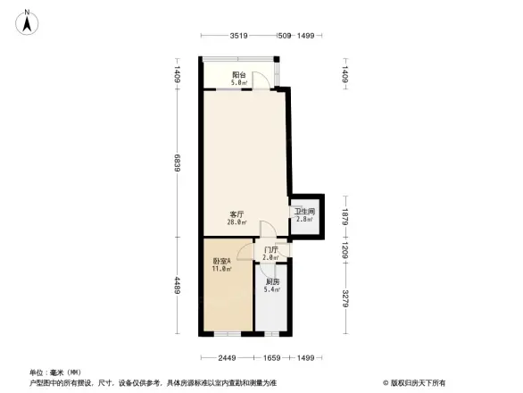 滨河东里户型图
