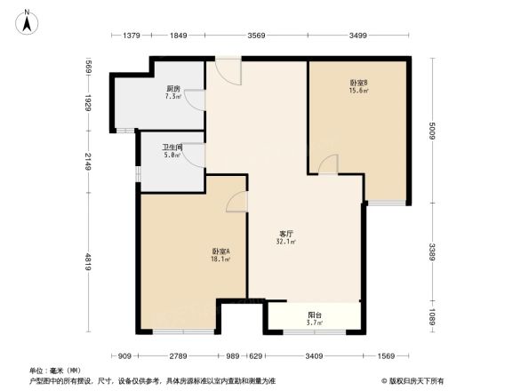 龙山华府户型图