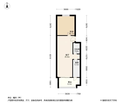 建欣苑四里户型图