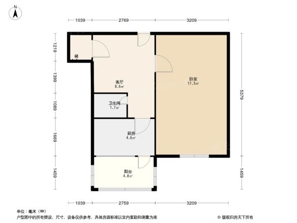 翠微路2号院户型图