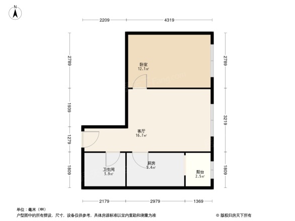 四方景园三区户型图