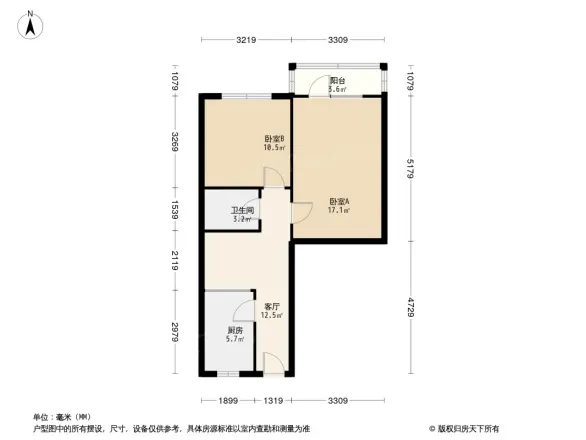 华严北里中科院户型图