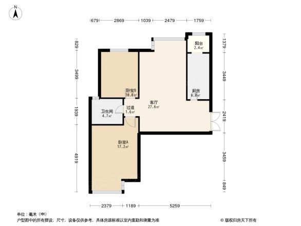 融景城东区户型图